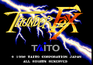 Thunder Fox (Taito F2 System) (Arcade) (gamerip) (1990) MP3